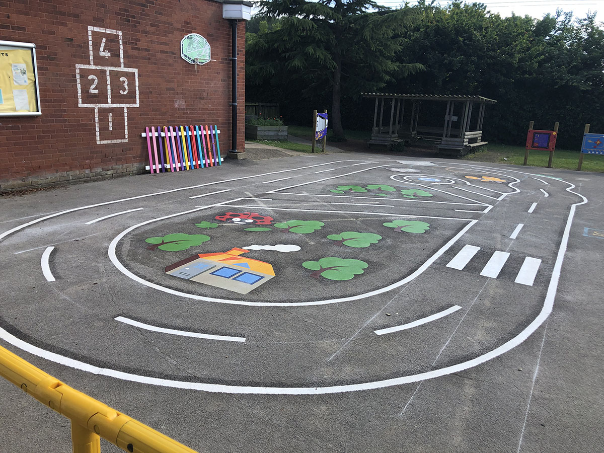 Benefits of installing playground road markings