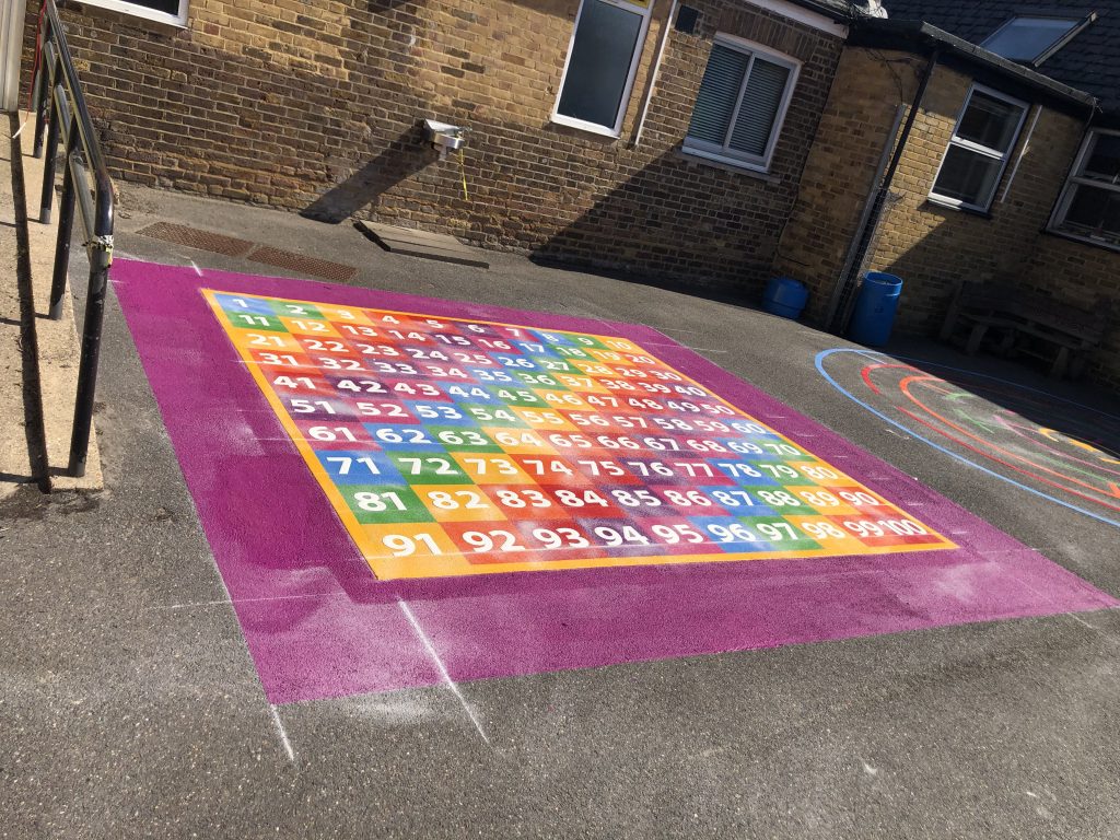 Maths Playground Markings: Games, Ideas and Curriculum Links