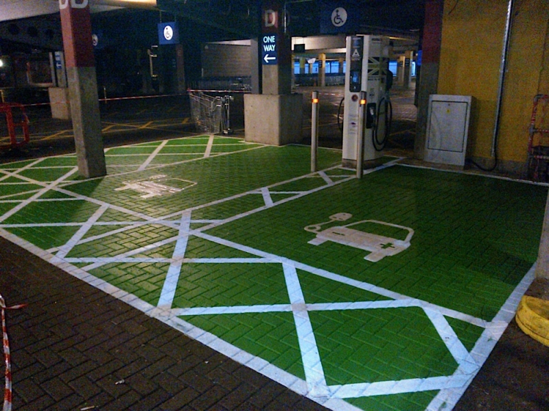 Not just playground markings: Carparks and corporate