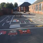 Playground Markings West Yorkshire – Stanley St Peter’s Primary School