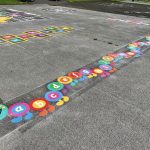 Letter Games Playground Markings