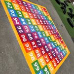 Number Games & Grids Playground Markings