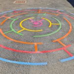 Maze Playground Markings