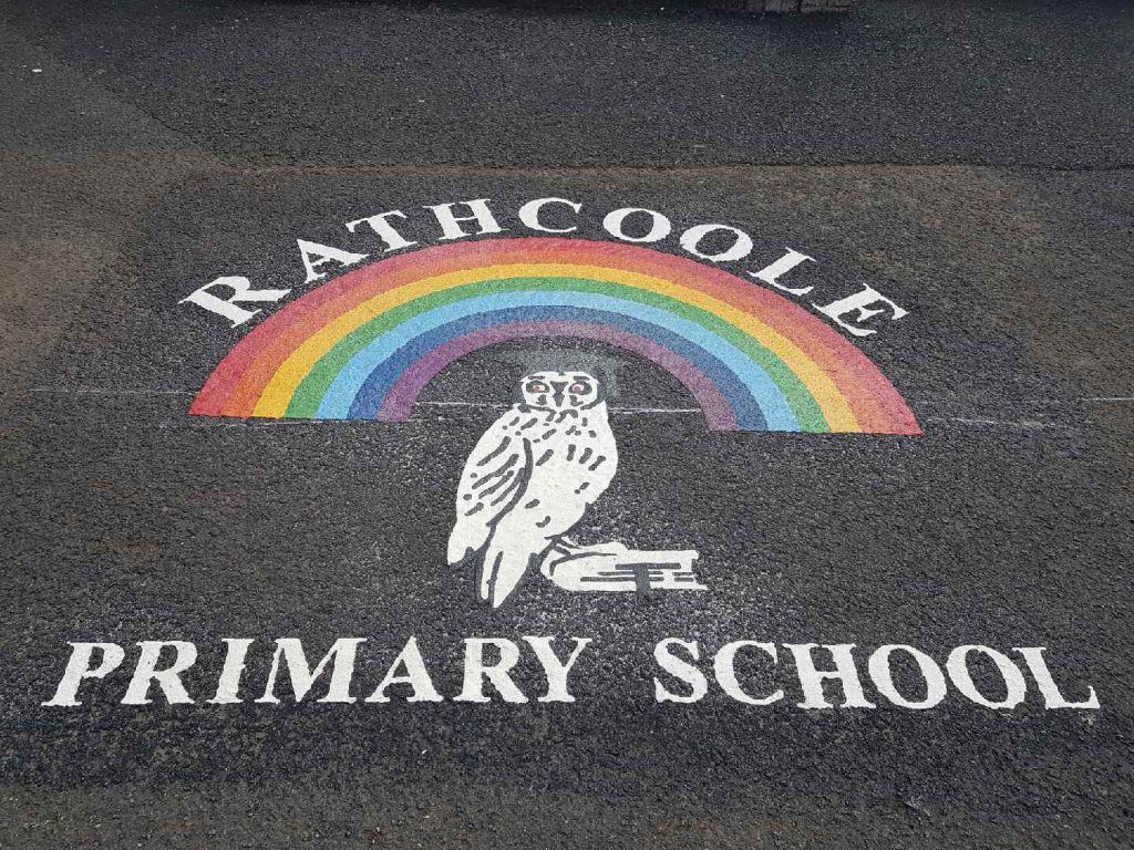 Playground Markings Northern Ireland – Rathcoole Primary School