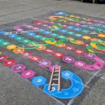 Board Games Playground Markings