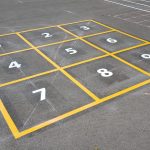 Number Games & Grids Playground Markings