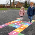 Letter Games Playground Markings