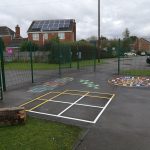 Number Games & Grids Playground Markings