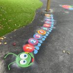 Number Games & Grids Playground Markings