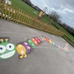 Letter Games Playground Markings