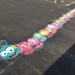 Number Games & Grids Playground Markings