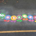 Letter Games Playground Markings