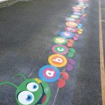 Letter Games Playground Markings