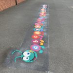 Letter Games Playground Markings