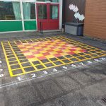 Number Games & Grids Playground Markings