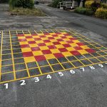 Number Games & Grids Playground Markings