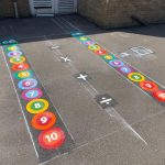 Number Games & Grids Playground Markings