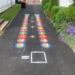 Number Games & Grids Playground Markings