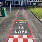 Mile A Day Playground Markings