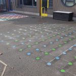 Number Games & Grids Playground Markings