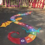 Number Games & Grids Playground Markings