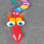 Letter Games Playground Markings