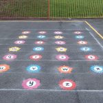 Letter Games Playground Markings