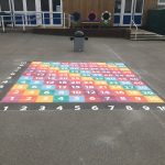 Number Games & Grids Playground Markings