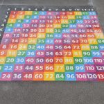 Number Games & Grids Playground Markings