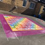 Number Games & Grids Playground Markings