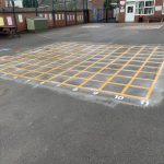 Number Games & Grids Playground Markings