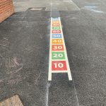 Number Games & Grids Playground Markings