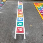 Number Games & Grids Playground Markings