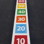 Number Games & Grids Playground Markings