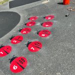 Number Games & Grids Playground Markings