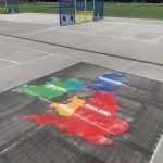 Educational Playground Markings