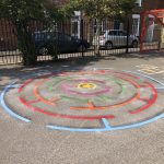 Maze Playground Markings