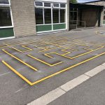 Maze Playground Markings