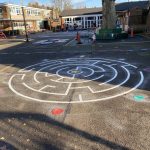 Maze Playground Markings