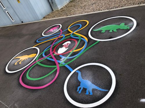 Maze Playground Markings