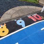 Number Games & Grids Playground Markings