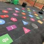 Educational Playground Markings