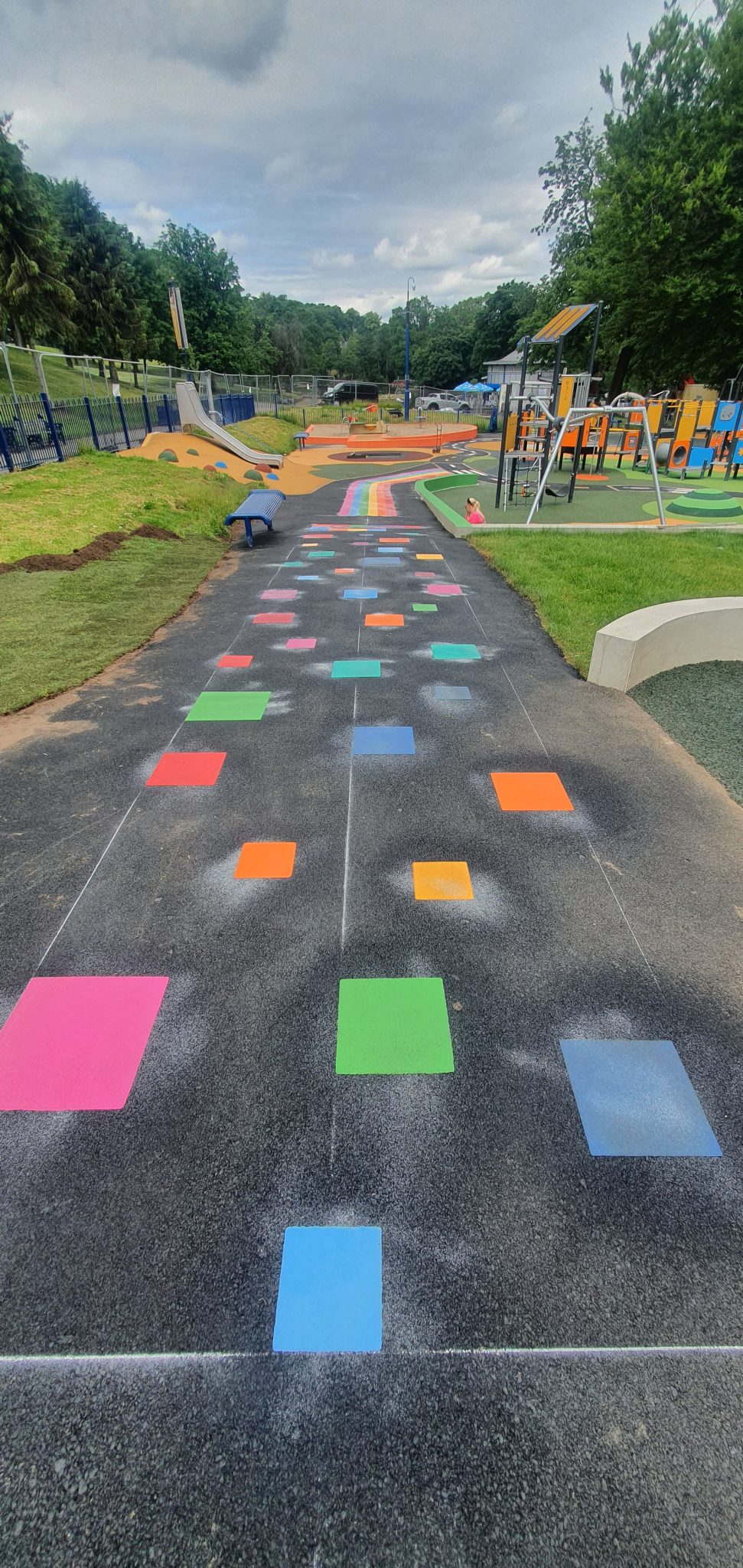 Shapes & Prints Playground Marking Gallery