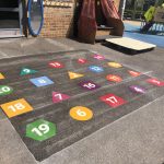 Number Games & Grids Playground Markings