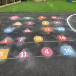 Number Games & Grids Playground Markings