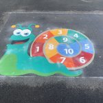 Number Games & Grids Playground Markings