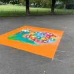 Letter Games Playground Markings