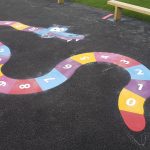 Number Games & Grids Playground Markings