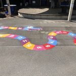 Number Games & Grids Playground Markings