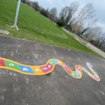 Letter Games Playground Markings